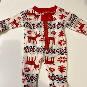 BABY CHRISTMAS ONE PIECE PJS